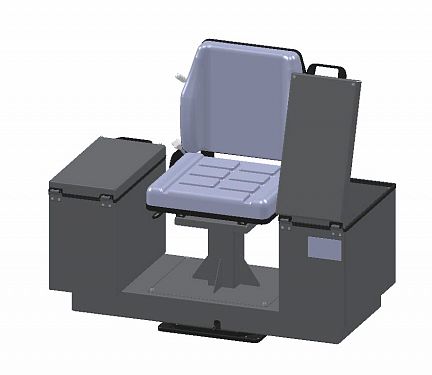 Кресло-пульт крановщика KP-GR-15 (собственное производство)